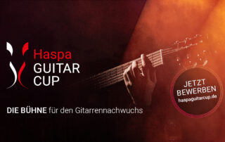 Haspa Guitar Cup | Erste Teilnehmer*innen stehen fest!