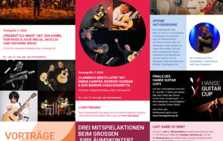 Flyer und Plakat des Hanse Guitar Festival sind online!